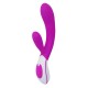 LyBaile - Pretty Love Colby Vibrator - Силіконовий вібратор-кролик, 21.5х3.5 см