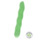 Fuck Green Organic Wave Vibrator - Вібратор, 18 см (зелений)