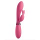 Pipedream OMG Selfie Silicone Vibrator - Вибратор-кролик, 10х3.8 см (розовый)