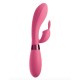 Pipedream OMG Selfie Silicone Vibrator - Вибратор-кролик, 10х3.8 см (розовый)