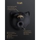 Gvibe Gcat - Вакуумный стимулятор клитора, 7.5х8.2 см (черный)