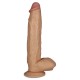 Legendary King Sized Realistic Dildo 11 " - Фаллоимитатор, 29,5 см (телесный)