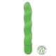 Fuck Green Organic Wave Vibrator - Вібратор, 18 см (зелений)