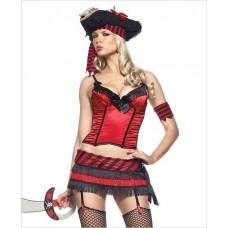 Leg Avenue-Scurvy Pirate Costume - Костюм піратки, XS