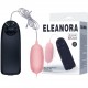 LyBaile Eleanora Cyber Vibrating Egg Flesh - Виброяйцо с пультом ДУ, 9.3 см