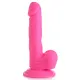 Pop Peckers 6.5" Dildo With Balls - Pink - Фаллоимитатор, 19 см (розовый)