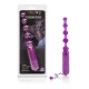 CalExotics Vibrating Pleasure Beads - анальная елочка с вибрацией, 11х2 см (фиолетовый)