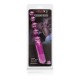 CalExotics Vibrating Pleasure Beads - анальная елочка с вибрацией, 11х2 см (фиолетовый)