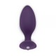 We-Vibe Ditto + Лубрикант 50 мл - смарт-пробка с дистанционным управлением, 8.8х3,1 см (фиолетовый)