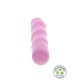 Fuck Green Organic Wave Vibrator - Вібратор, 18 см (рожевий)