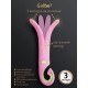 Gvibe 3 Pink Gift Box - Вибратор для разных зон, 18х3.5 см (розовый)