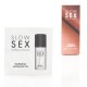 Slow Sex Waring Massage Oil саше розігрівальне їстівне масажне масло, 2 мл