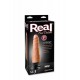 Pipedream Real Feel Deluxe №3 - Вибратор, 18.5х5.3 см