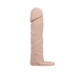 Pretty Love Penis Sleeve Medium Flesh - Насадка на пенис, +4 см (телесный)