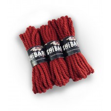 Feral Feelings Shibari Rope - Хлопковая веревка для Шибари, 8 м (красная)