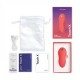 We-Vibe Touch X + Лубрикант 50 мл - Интимный стимулятор, 10.2х4.3 см (оранжевый)