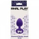 Toy Joy Small Diamond Booty Jewel - Пробка анальная, 7х2.5 (фиолетовая)