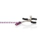 CalExotics Purple Chain Nipple Clamps зажимы для сосков