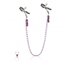 CalExotics Purple Chain Nipple Clamps затискачі для сосків