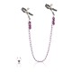 CalExotics Purple Chain Nipple Clamps зажимы для сосков