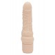 Get Real - Mini Classic G-spot Vibrator - Реалистичный вибратор с венами, 14х4 см (телесный)