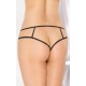 SoftLine - G-String 2483 - Трусики, M/L (чёрные)