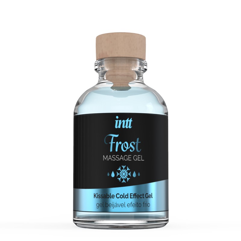 Intt Frost Gel - съедобный массажный гель мята, 30 мл