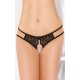 SoftLine - G-String 2483 - Трусики, M/L (чёрные)