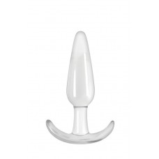 Ns Novelties Jelly Rancher T-Plug Smooth - Анальний стимулятор, 8х3 см (прозорий)