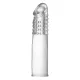 Size Matters Clear Choice Penis Extension Sleeve - Насадка на пеніс, 17,7 см (прозорий)