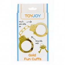 Toy Joy Gold Fun Gold Cuffs - Наручники металеві (золотисті)