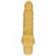 Get Real Gold Dicker Stim Vibrator - Вібратор 13х4.4 см (золотистий)