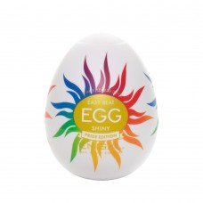 Tenga Egg Shiny Pride Edition - мастурбатор яйце, 5х4.5 см