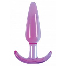 Ns Novelties Jelly Rancher T-Plug Smooth - Анальний стимулятор, 8х3 см (пурпурний)