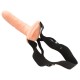 Fetish Fantasy For Him or Her Hollow Strap-On - Фаллопротез, 15х4,5 см (тілесний)