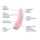 Вакуумный стимулятор клитора Satisfyer Curvy 2+