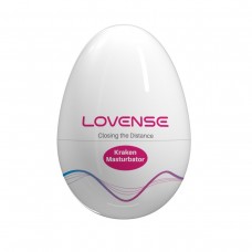 Lovense Kraken masturbator egg - Мастурбатор, 6,2 см (білий)