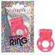 California Exotic Novelties Vibrating Ring - ерекційне віброкільце для пеніса, 1.25 см (рожеве)