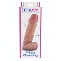 Реалістичний фалоімітатор Toy Joy Prince Charming, 20 см