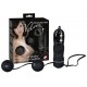 Velvet Vibrating Black Balls - Вагинальные шарики с вибрацией, 9.1 см (черный)