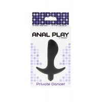 Toy Joy Private Dancer - Анальная пробка с вибрацией, 8х3 см