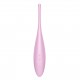 Satisfyer Twirling Joy стимулятор клитора, 18х3.4 см (розовый)