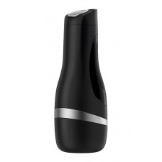 Satisfyer Men Classic - Класичний мастурбатор в тубусі( сріблястий), 21х6 см