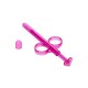 California Exotic Novelties Lube Tube - Шприц для лубриканта (2шт) розовый