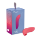 We-Vibe Melt + Лубрикант 50 мл - Вакуумный стимулятор для клитора с управлением через приложение на смартфоне, 12.6х2.4 см (оранжевый)