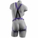 Pipedream Strap On Harness 7 - Фаллоимитатор с ремнями, 16.5х4 см (фиолетовый)