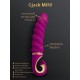 Gvibe Gjack Mini - Анатомический витой вибратор, 19х3.5 см (фиолетовый)