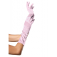 Leg Avenue Elbow Length Satin Elbow Gloves - атласные перчатки, S-L (розовый)