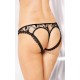 SoftLine - Thongs 2457 - Трусики, S/M (чёрные)