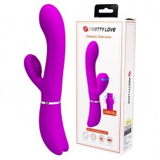 Pretty Love Clitoris Vibrator - Вибратор кролик, 20,8 см (фиолетовый)